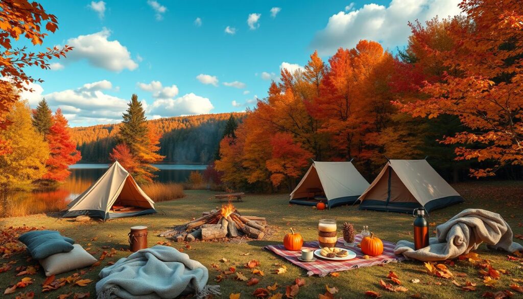 Tips for camping during Fall