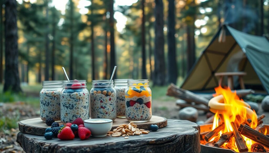 overnight oats camping