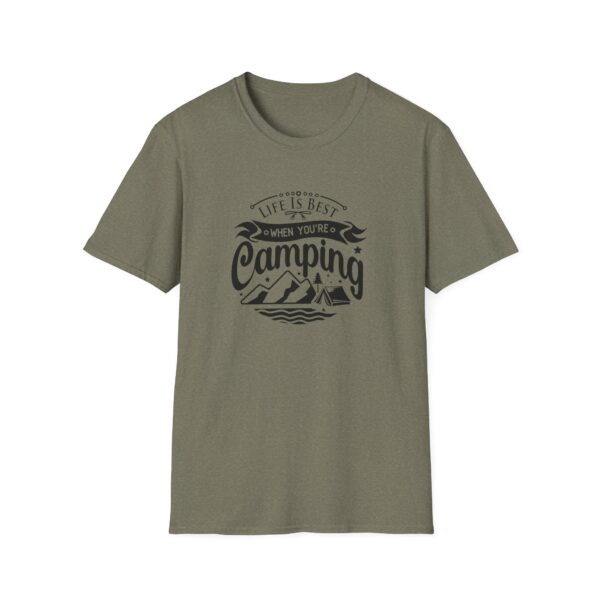 Life is Best When You're Camping - T-Shirt - Image 2