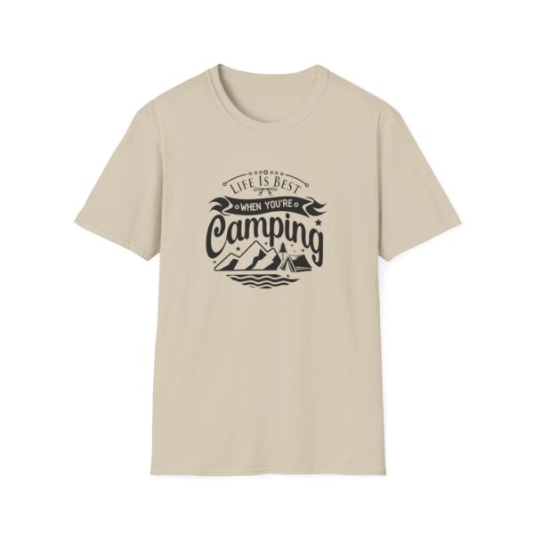 Life is Best When You're Camping - T-Shirt